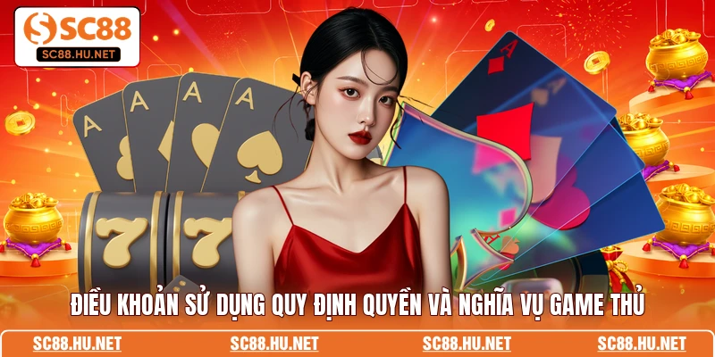 Điều khoản sử dụng quy định quyền và nghĩa vụ game thủ