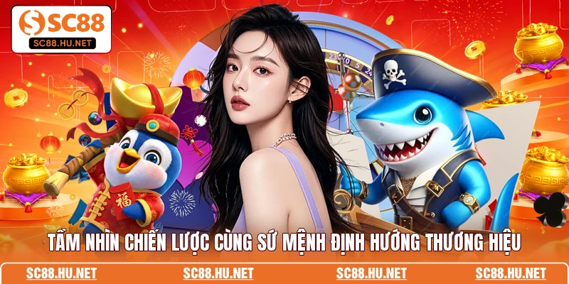Tầm nhìn chiến lược cùng sứ mệnh định hướng thương hiệu